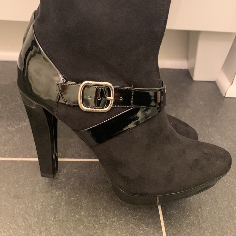 Black Platform Boots - image 3